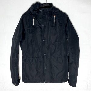 Rip Zone Black Lightweight Fall Spring Utility Style Jacket S